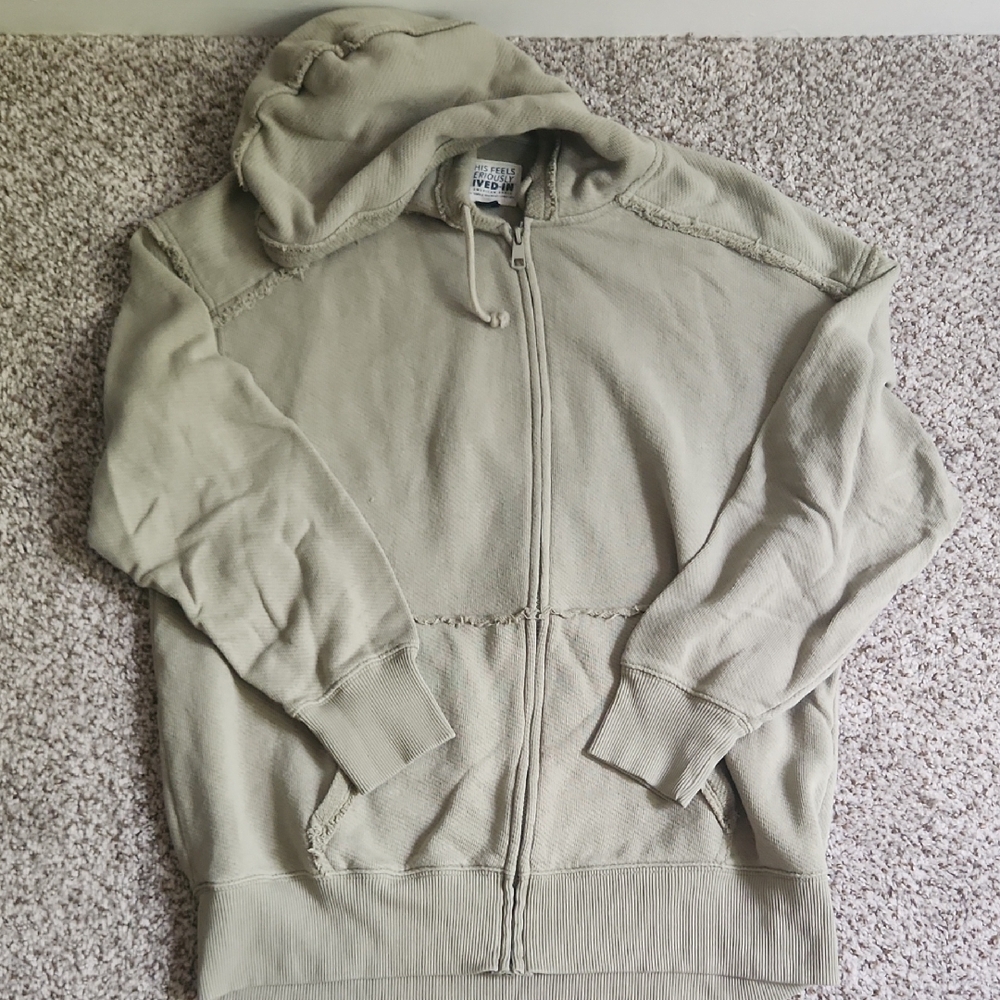 AE Oversized Zip-up Sweatshirt